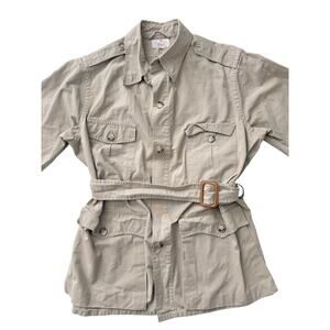 Vintage abercrombie and fitch safari utility jacket - size small